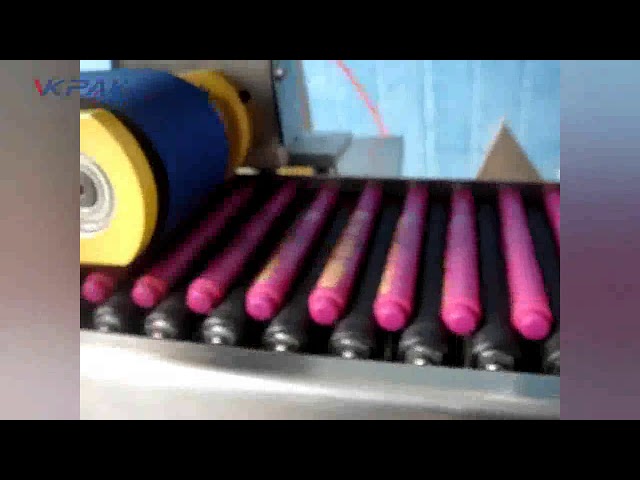 Màquina d'etiquetatge automàtica de bàlsam de llavis de llapis de colors