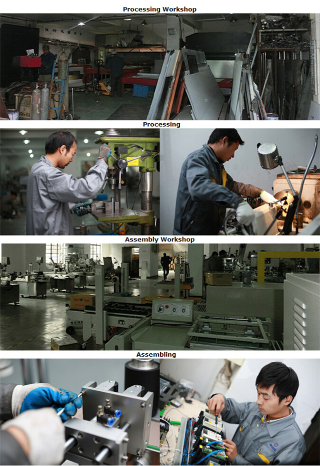 Processament per a la fabricació de màquines d'etiquetatge de fulls de cartró d'ampolles de superfície plana